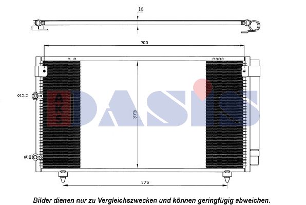 AKS DASIS Kondensaator,kliimaseade 212039N